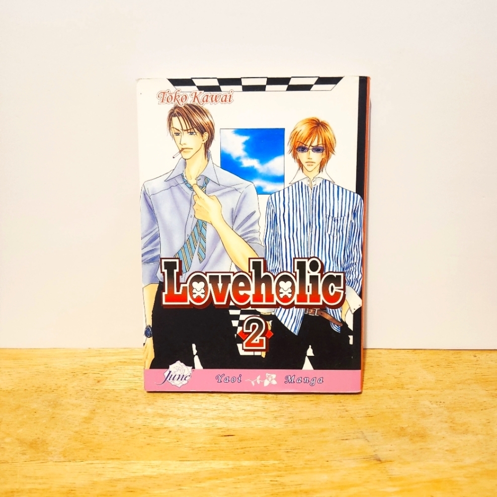 Toko Kawai Manga Loveholic Vol 2 - RARE OOP Yaoi / BL